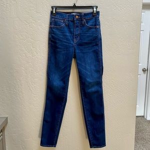 MADEWELL - 10” High Rise Skinny Jeans (Standard Length)